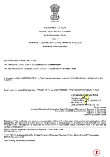 Certificate image not found.
