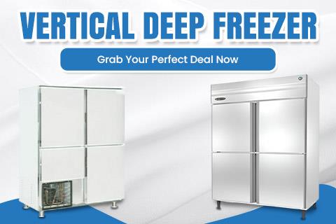 Vertical Deep Freezer