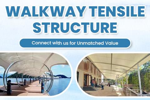 Walkway Tensile Structure