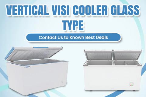 Vertical Visi Cooler Glass Type