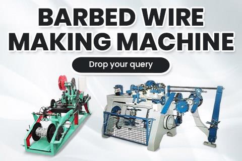 Barbed Wire Making Machine