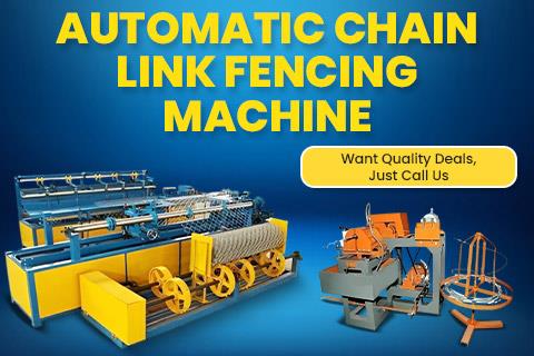 Automatic Chain Link Fencing Machine