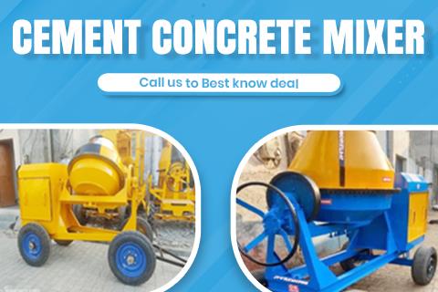 Cement Concrete Mixer