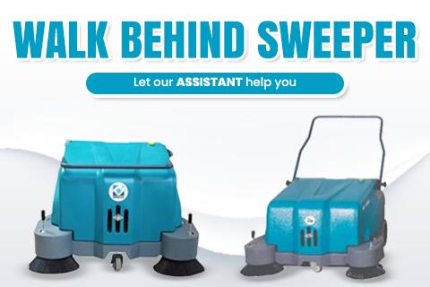 Walk Behind Sweeper