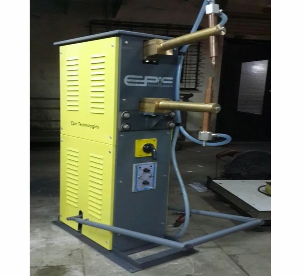 02 Pedal Operated Spot Welding Machine, Rated Input Power(KVA) 15 in