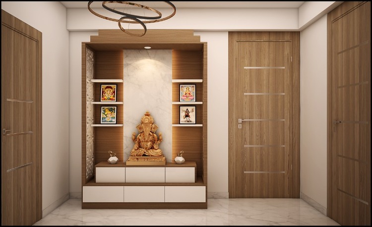 3D Corian Mandir – A Fusion of Art, Spirituality, and Modern Design