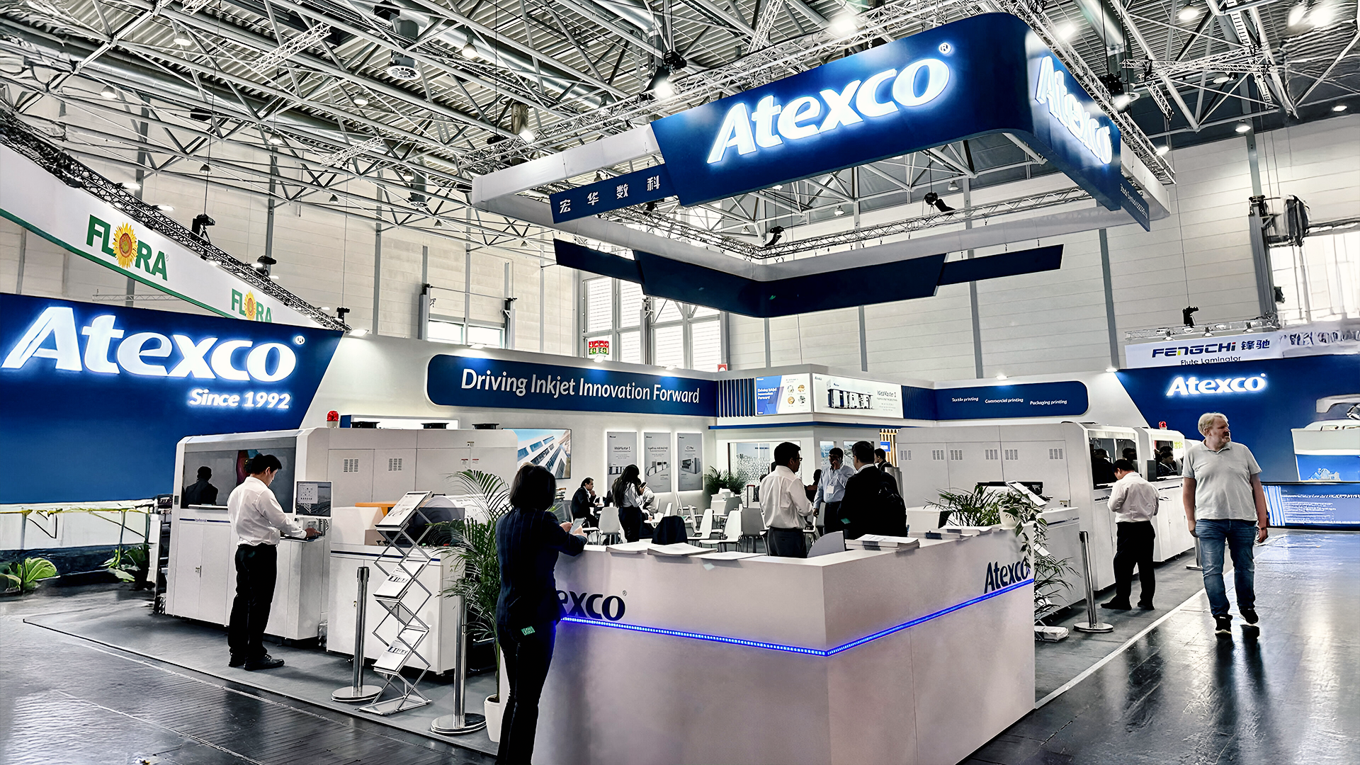 Groth Business With a Modular Booth