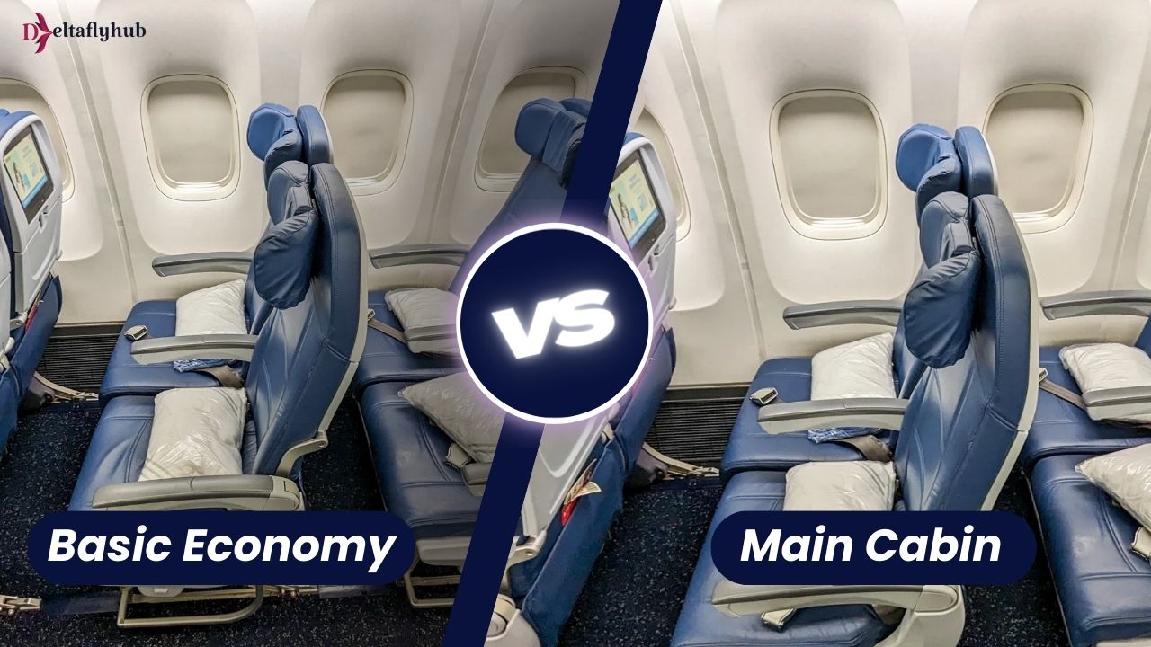 What is the difference between Main cabin and Basic Economy on Delta?