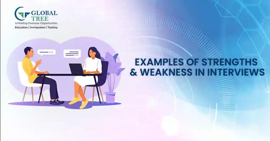 EXAMPLES FOR STRENGTH AND WEAKNESS IN JOB INTERVIEWS