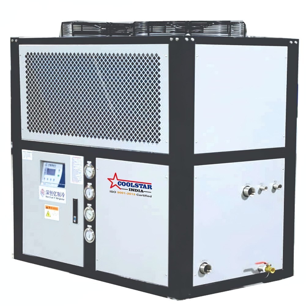 Ton Recirculating Chillers Air Cooled Reciprocating Chiller Price in  NOIDA, Uttar Pradesh – ₹3,25,000 COOLSTAR INDIA