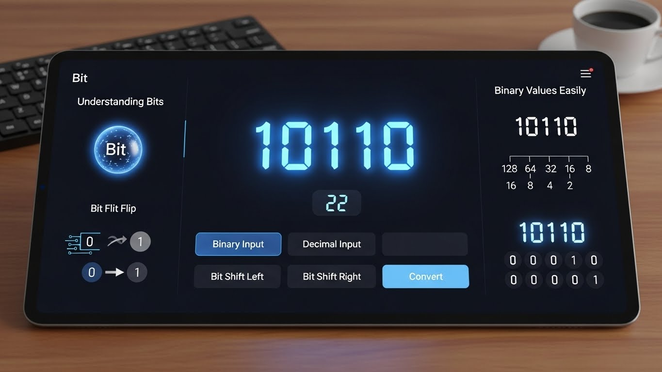 Binary Digit Calculator: Understanding Bits and Binary Values Easily