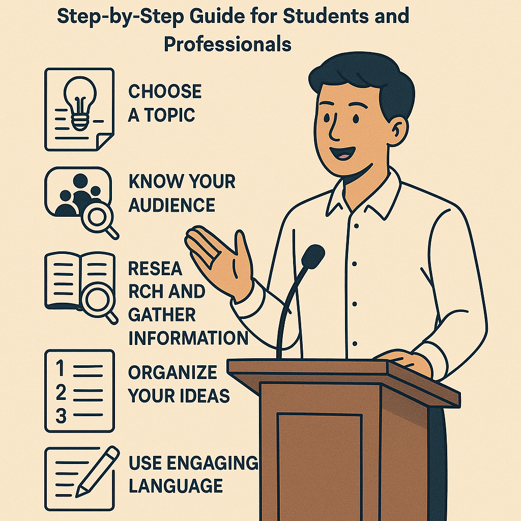 How to Write a Memorable Speech: Step-by-Step Guide for Students and Professionals
