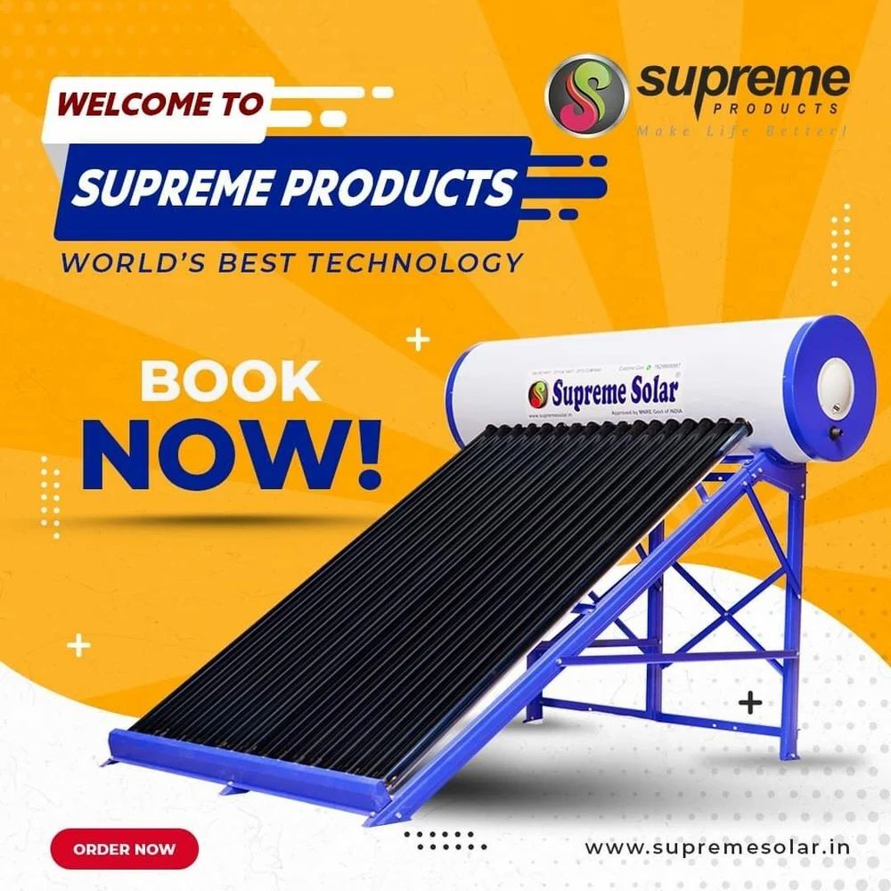 200 Litre Solar Water Heater for Members in a Family Price in