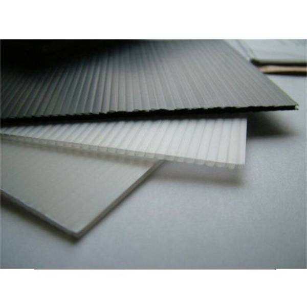 White Polypropylene Plastic corrugated Flooring Protection Sheet