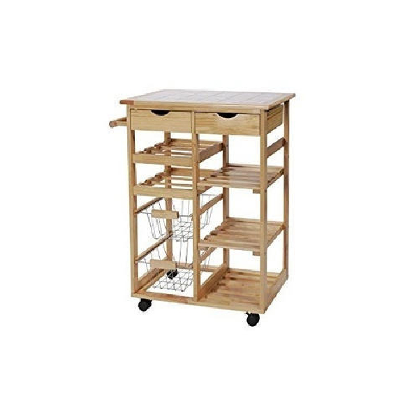 Wooden Portable Kitchen Trolley Price in Nashik, Maharashtra – ₹3,000  Balaji Kitchen Trolley And Furniture - Main Image