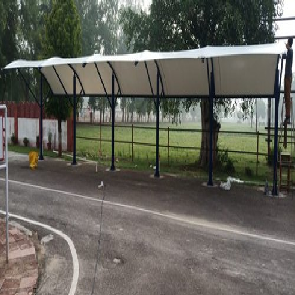 Tunnel Outdoor Car Parking Shed in Noida Tensile Galaxy