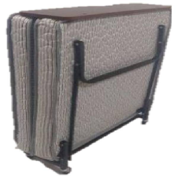 Folding Bed, Wooden Head Board with 4 Inch Mattress in Ajmer SAMARTH