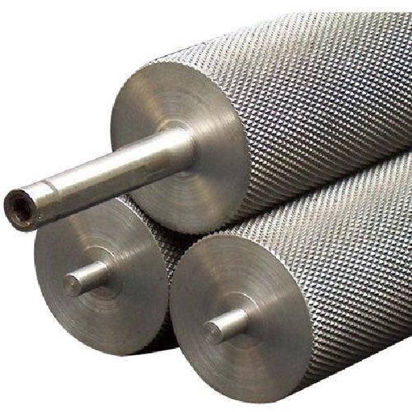 Knurling Hard Chrome Roller in Ahmedabad JEKMIN INDUSTRIES