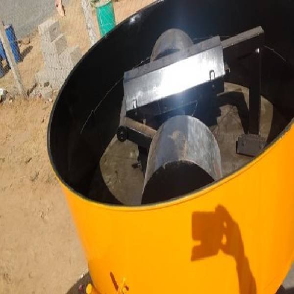 Concrete Pan mixer Roller Machine in Morbi Amit Machine Tools