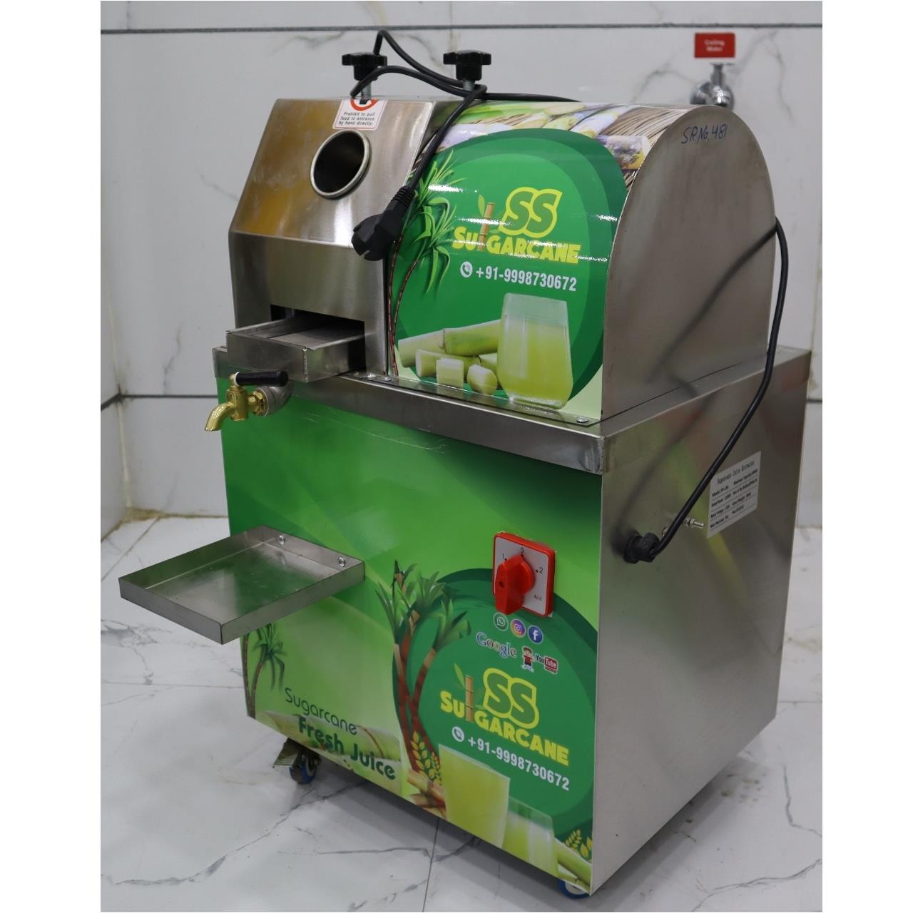 SUGARCANE JUICE MACHINE 202 Price in Ahmedabad, Gujarat – ₹35,000 S S  SODA MACHINE