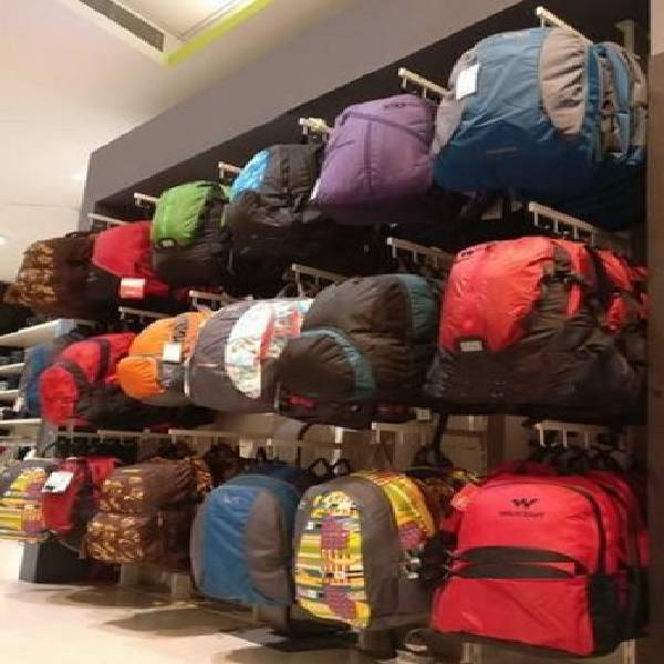 Latest Display Racks For School Bags And College Bags price in India