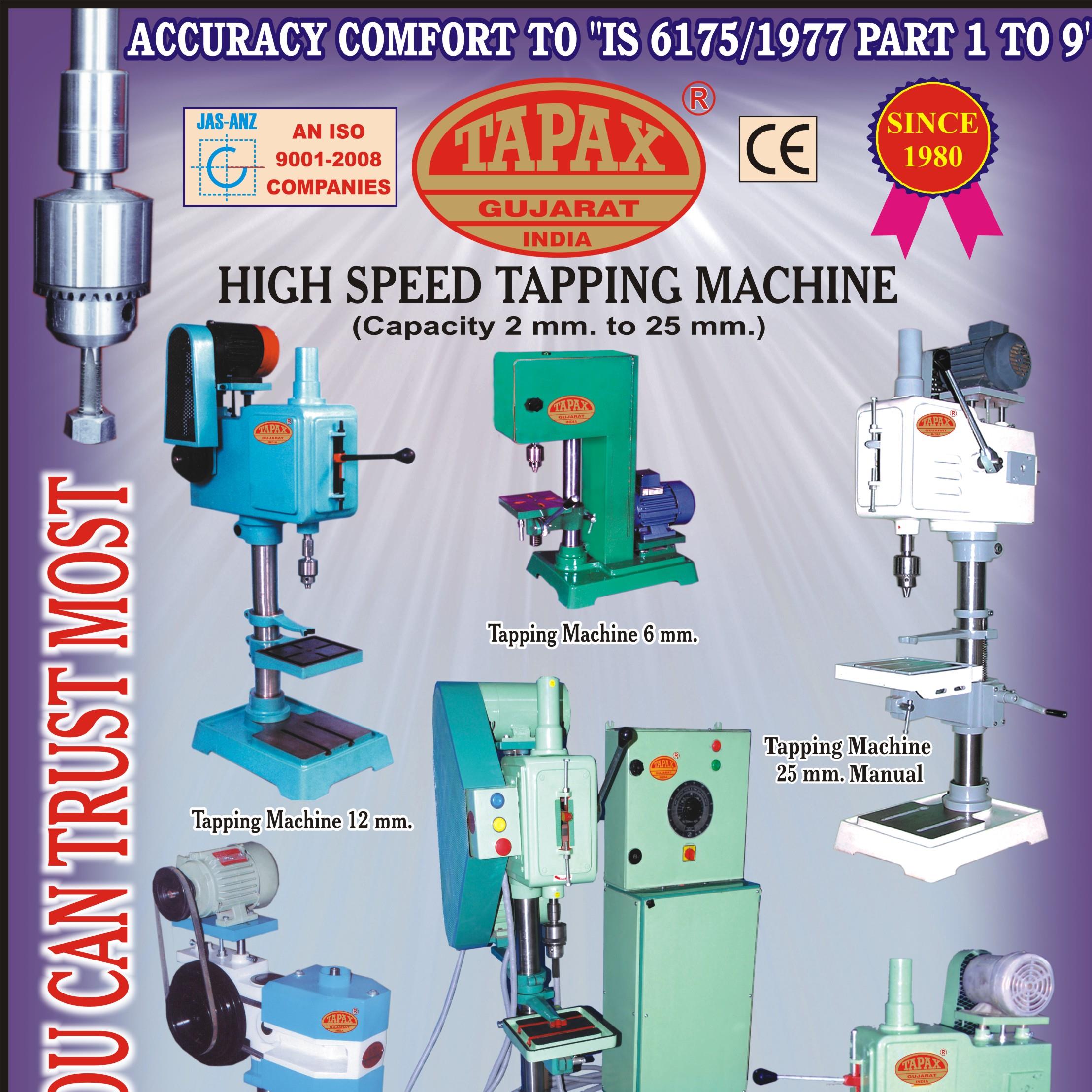 Drilling Cum Tapping Machines in Bhavnagar SIDDHAPURA MANUFACTURER