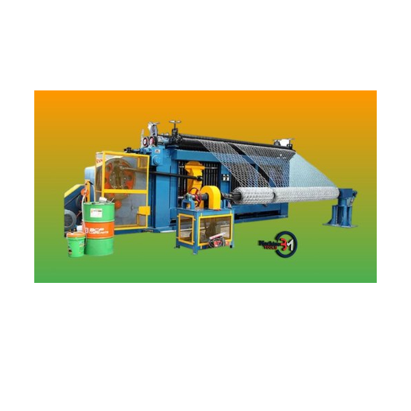 Latest Automatic Gabion Box Machine For Hexagonal Wire Netting Machine