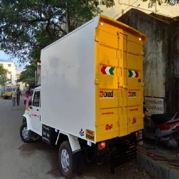 Delivery Van Body in chennai Kalavai Van Body Works