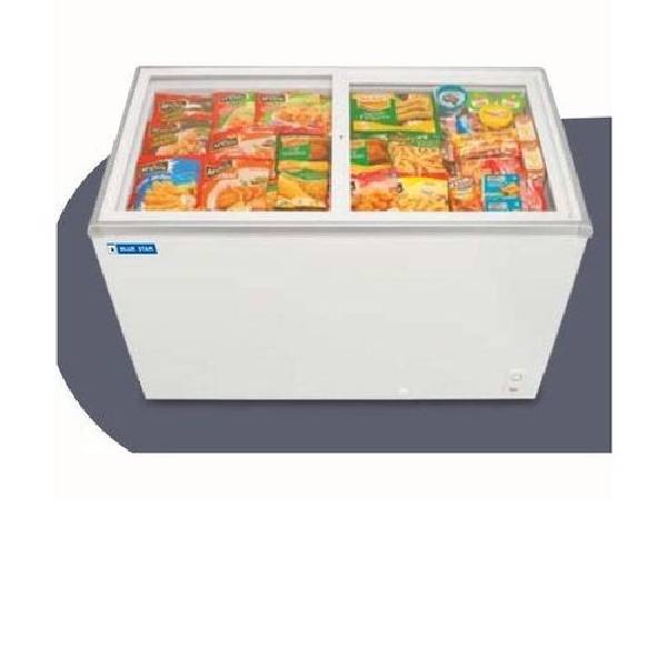 Latest Blue Star Glass Top Deep Freezer price in India