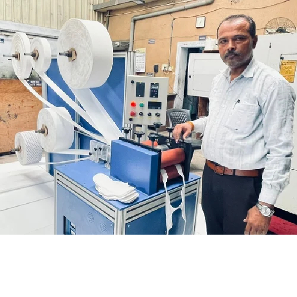 Semi Sanitary Napkin Pads Machine in Ahmedabad SHREE HARI ENGINEERING