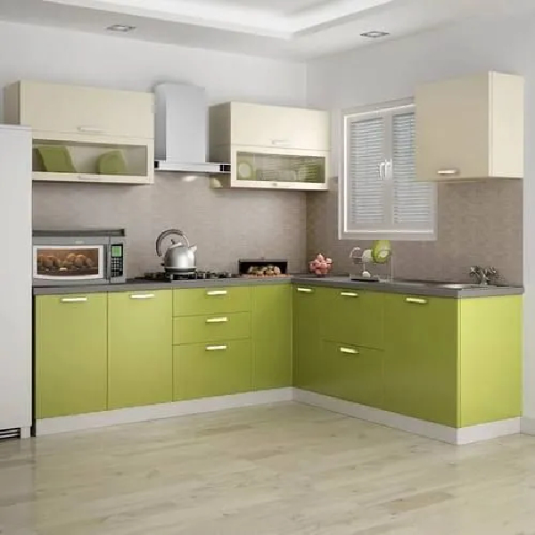 Granite Designer L Shape Wooden Modular Kitchen Price in Hyderabad