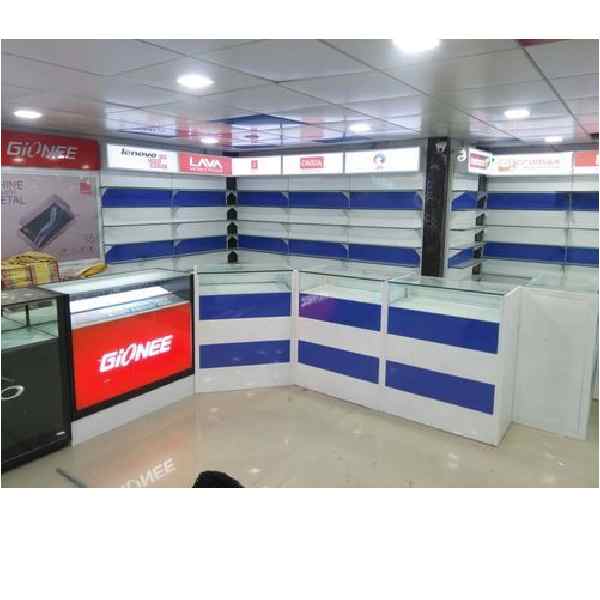 Color Coated Mobile Display Rack in Udaipur L AND M ENTERPRISES