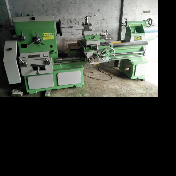 Mild Steel SemiAutomatic Lathe Machine in Ludhiana Krishna Machinery