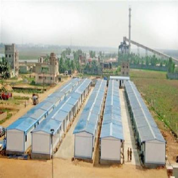 Insulated Steel Prefabricated Labor Hutment in Mori Gate Engko