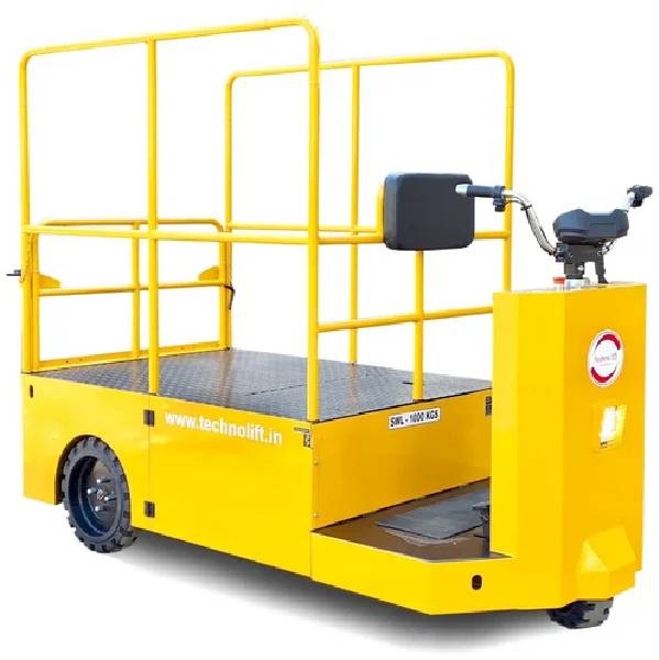 Latest Battery Operated Platform Truck _ Battery Operated Platform