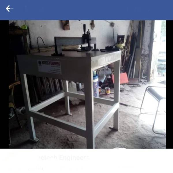 Hand Operated Manual V Grooving Machine in Ghaziabad MOVETECH ENGINEERS