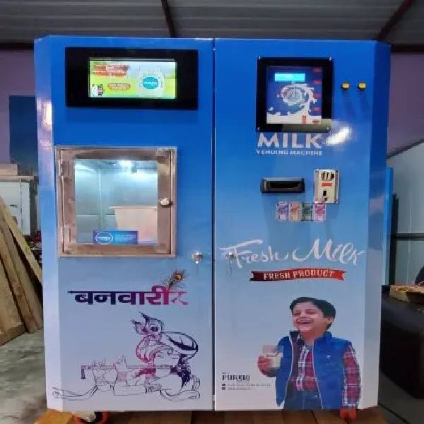 200 Ltr Dual Tank Milk Vending Machine in Delhi PURELO