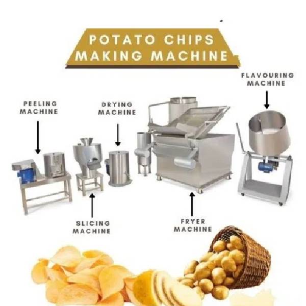 Potato chips making machinery in Coimbatore Zigma Machinery