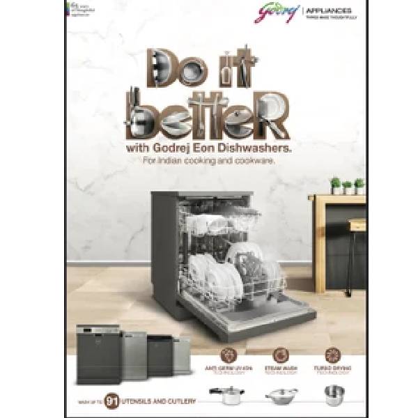 Latest Godrej Dishwasher price in India