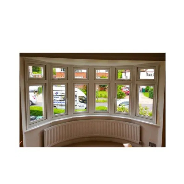 White UPVC Bay Window in Patiala BUILDING SOLUTIONS