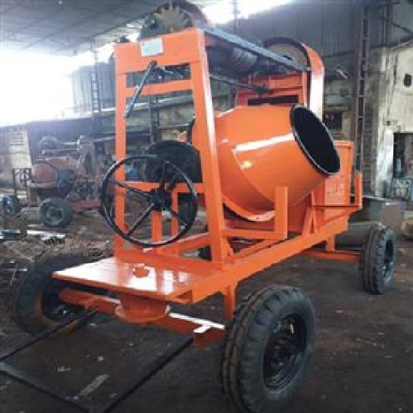 Latest 2 Pole Tower Lift Concrete Mixture Machine price in India