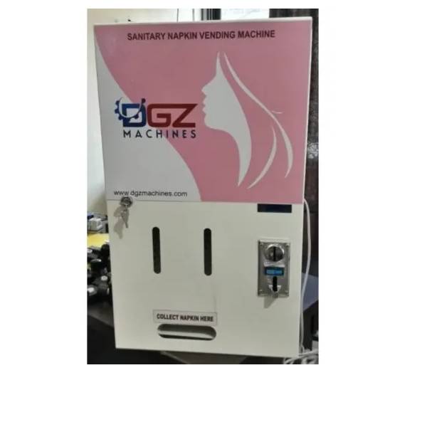 Coin operated sanitary napkin vending machine in Pune DGZ MACHINES