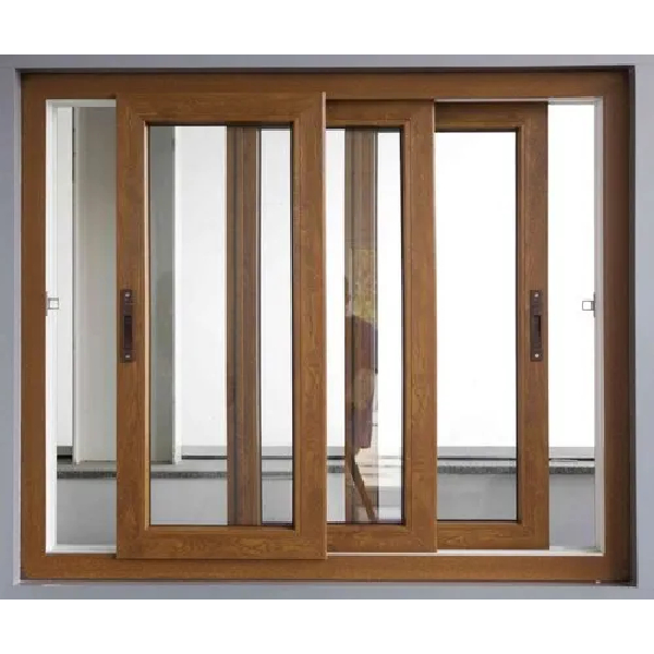 UPVC Wooden Laminated Sliding Window in Chennai Royal Ventures