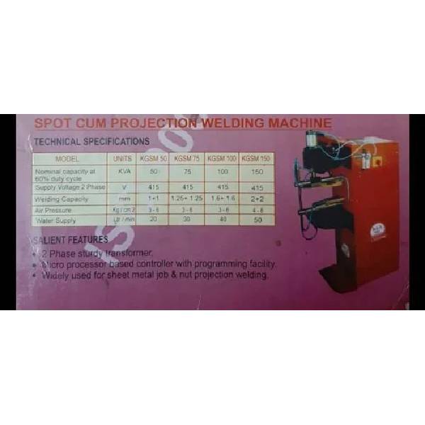 Spot Welding Machine in Pune K. G. Enterprises