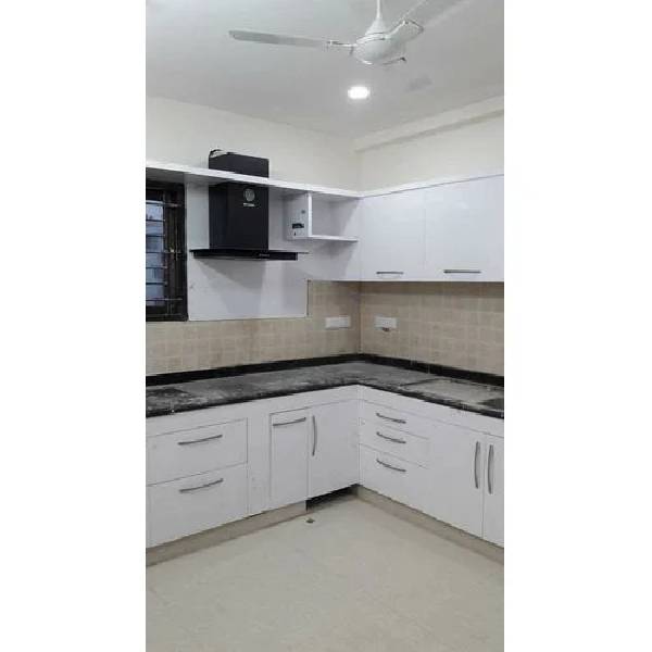 V Shaped Modular Kitchen in A. S. Rao Nagar Shiva Sai wooden