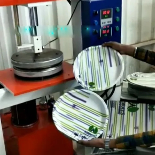 Automatic Buffet Plate Making Machine in Hyderabad Growell Machines