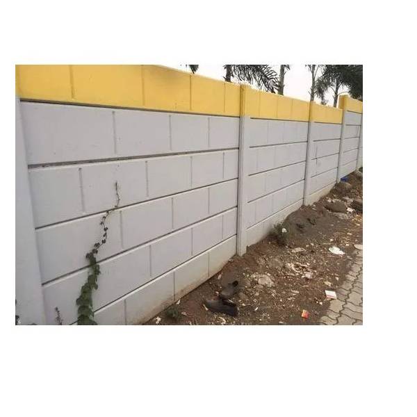 Concrete Block Compound Wall in Surat Trilok Precast Private Limited