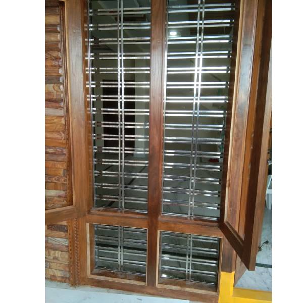 Stainless Steel Door Grill Price in Thane, Maharashtra – ₹400 Mahadev  Steel Railing