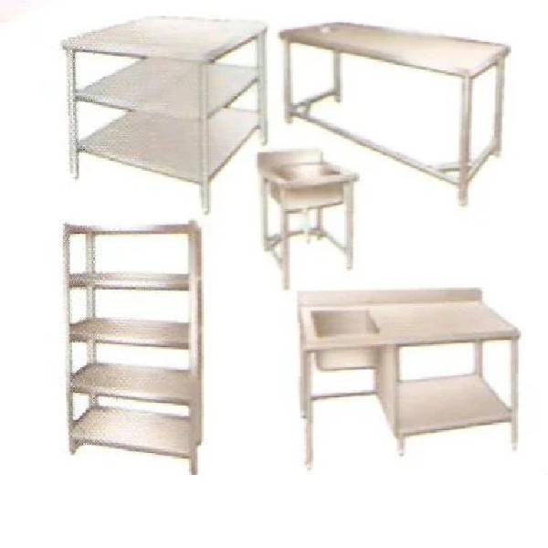 SS Rack and Table in SAS Nagar Satvin Refrigeration & kitchen equipments