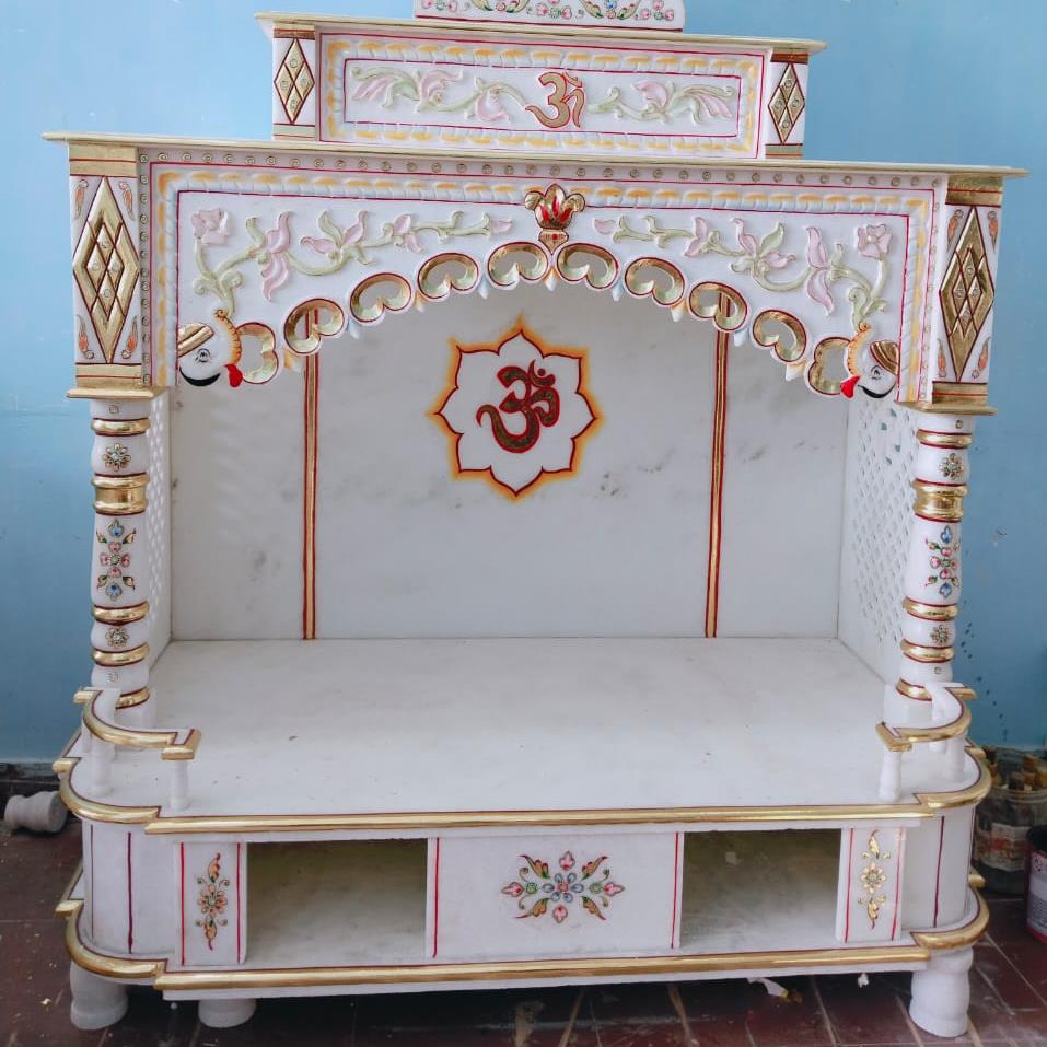 Marble Mandir in ajmer Mansapuran Marble & Granites